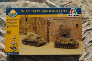 Italeri 7514 Sd.Kfz.161 Pz.Kpfw.IV Ausf.F1 / F2